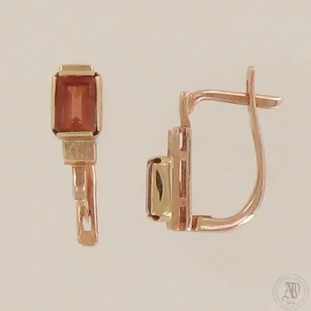 Kivikorvakorut, korkeus 20mm, 585br, paino 5,0g 
