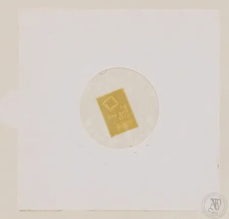Kultaharkko CHI, 999,9, paino 1,0g 