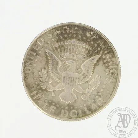 Hopearaha, nimellisarvo, 1/2 Dollaria, 400, paino 11,6g