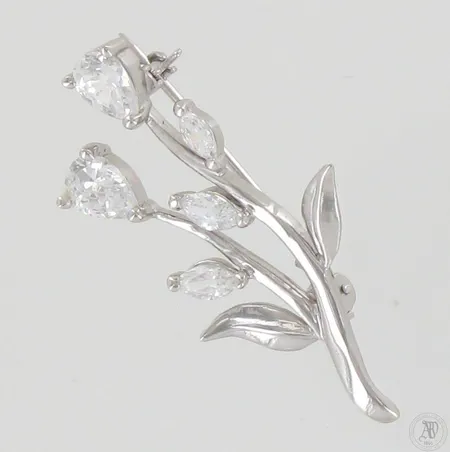 Kivirintaneula, leveys 40mm, 925br, paino 3,7g