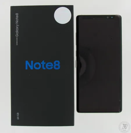Älypuhelin Samsung Galaxy Note 8, 64GB, käyttämätön, laatikko ja tarvikkeet