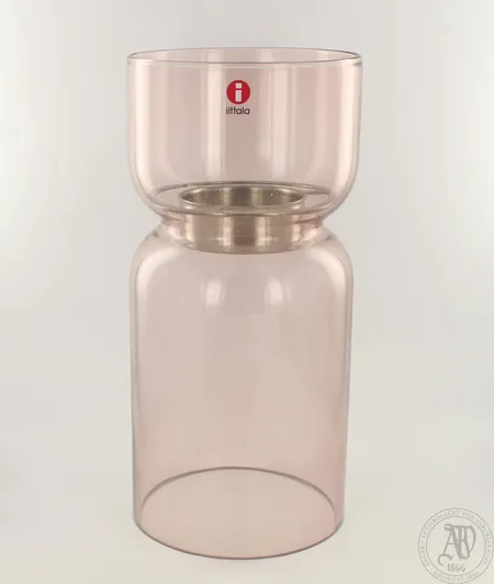 Kynttilänlyhty Lantern, 190mm, purple, Harri Koskinen 1999, laatikko Lähetetään postipakettina.