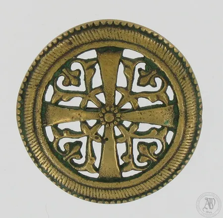 Rintakoru, Ø 48mm, solki-29, Kalevala Koru, valmistaja Idman