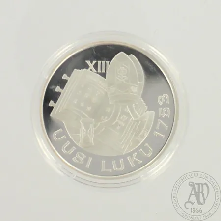 Juhlaraha, Uusi luku 1753, 925, paino 26,9g, sertifikaatti