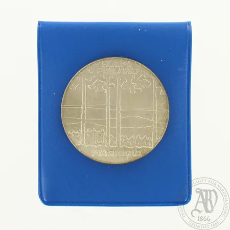Juhlaraha, Urho Kekkonen 1975, nimellisarvo 10 markkaa, 500, paino 23,7g