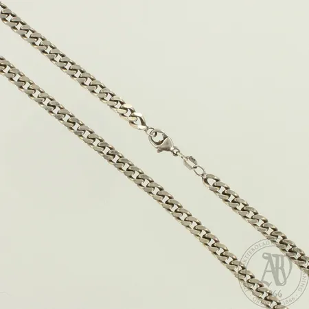 Panssarikaulaketju, pituus 46cm, 925, paino 25,5g
