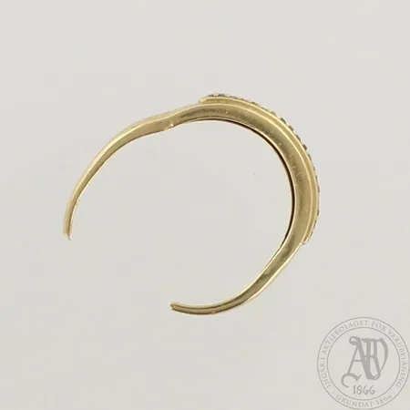 Viallinen timanttisormus 38xn.0.005ct, 585, paino 3,0g
