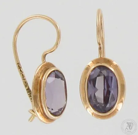 Kivikorvakorut, korkeus 20mm, 585br, paino 1,6g