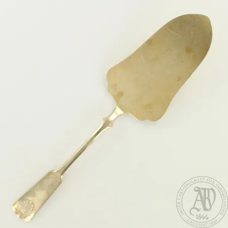 Leivoslapio, Musla, kaiverrettu, pituus 180mm, 813, paino 29,6g 