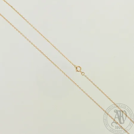 Kaulaketju, pituus 46,5mm, 585, paino 2,8g 