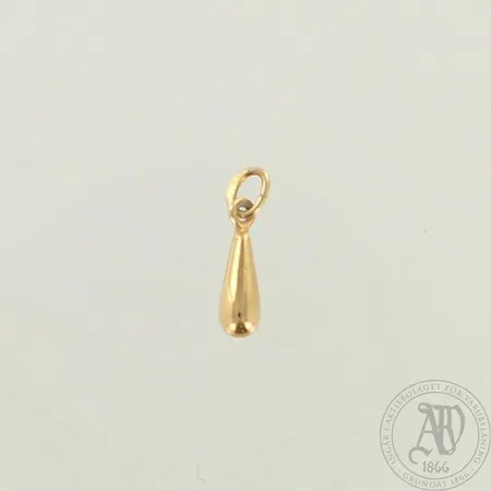Pisara-riipus, korkeus 12mm, 585, paino 0,2g 