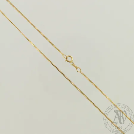 Panssarikaulaketju, pituus 38cm, 585, paino 1,2g