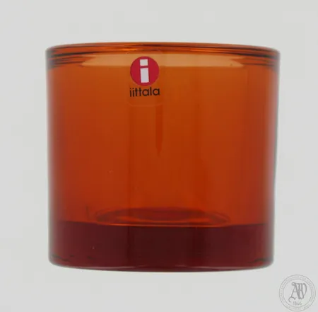 Kivi tuikkulyhty, Iittala Marimekko, pomeranssi, korkeus 60mm