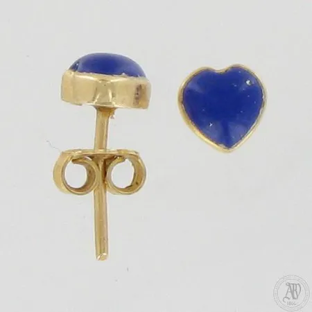 Kivikorvakorut, korkeus 6mm, 585br, paino 1,1g