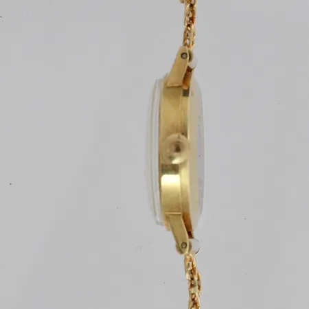 Kultarannekello Certina, mekaaninen, taulun Ø 22mm, hihnan pituus 185mm, 585br, paino ilman koneistoa 11,6g