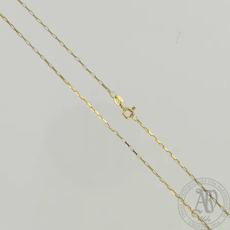Kaulaketju, pituus 50,5cm, 585, paino 1,9g