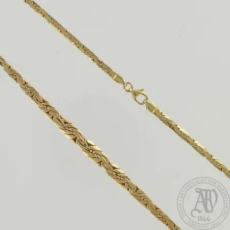 Kaulakoru, pituus 46cm, 585, paino 6,7g