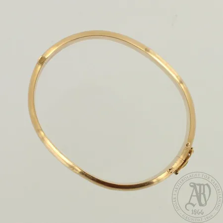 Viallinen rannerengas, 585br, paino 12,8g