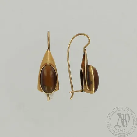 Kivikorvakorut, korkeus 24mm, 585br, paino 2,6g