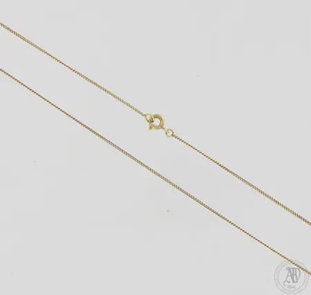 Panssarikaulaketju, pituus 42,5cm, 585, paino 2,0g