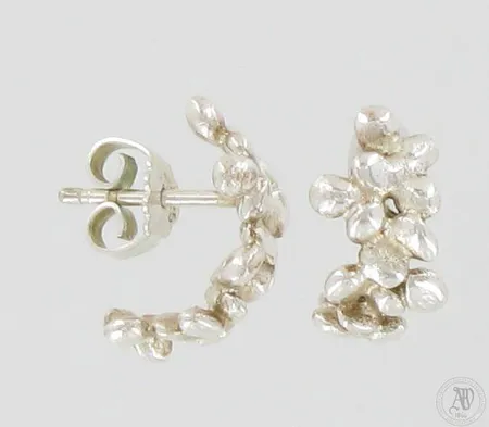 Korvakorut, korkeus ja leveys 15mm ja 8mm, 925, paino3,1g