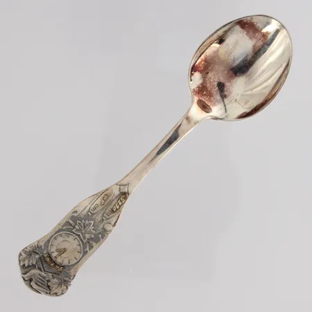 Kummilusikka, kaiverrettu, pituus 140mm, 830, paino 29,0g