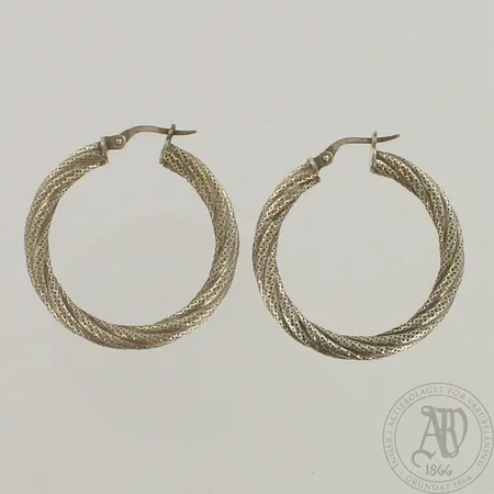Korvarenkaat, Ø 32mm, 925, paino 7,8g