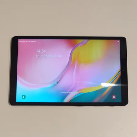 Tabletti Samsung Galaxy Tab A10.1 4 GT, 2019, laturi Lähetetään postipakettina.