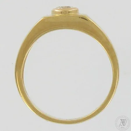 Timanttisormus 1xn.0.41ct, koko 20, 750, paino 9,2g