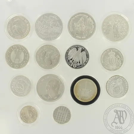 14 Juhlarahaa, 500-925, paino 234,4g