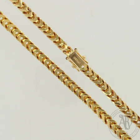 Kaulaketju, pituus 63,5cm, 585, paino 147,2g