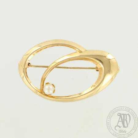 Helmirintaneula, leveys 34mm, 585br, paino 1,5g