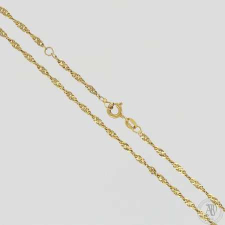 Nilkkaketju, pituus 225-250mm, 585, paino 1,6g