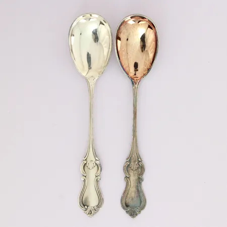 Kaksi hillolusikkaa, Romantica, pituus 140mm, 830, paino 47,0g