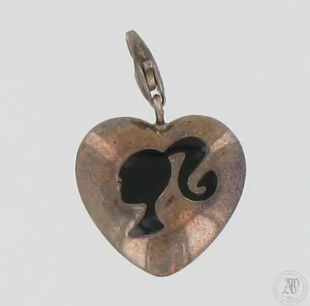 Emaloitu riipus, korkeus 27mm, Barbie design Thomas Sabo, 925br, paino 4,7g