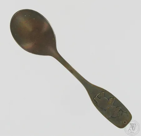 Kummilusikka, kaiverrettu, 830, paino 24,9g