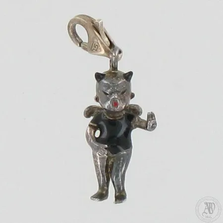 Emaloitu riipus, korkeus 28mm, Thomas Sabo, 925br, paino 2,8g
