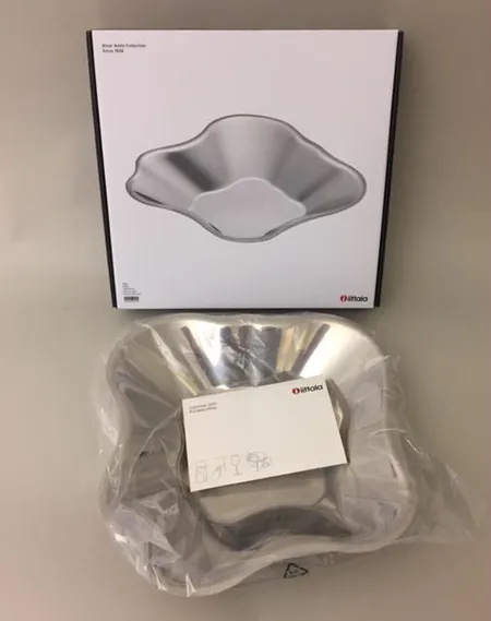 Teräsvati, Iittala, design Alvar Aalto, 60x358 mm, laatikko, uusi