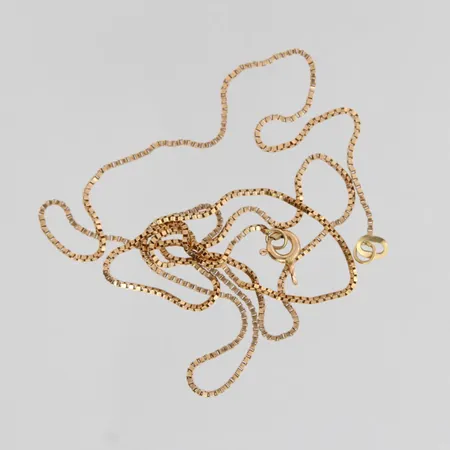 Viallinen kaulaketju, 585, paino 2,8g