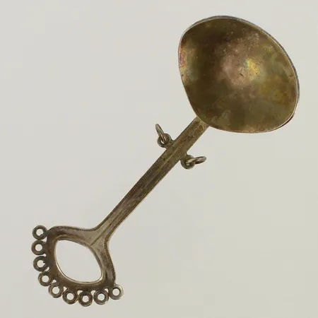 Lusikka, Frank Juhls, Kautokeino, pituus 110mm, 830, paino 22,2g  