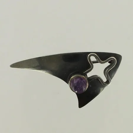 Kivirintaneula, leveys 45mm, käsityö leima, 916br, paino 6,6g 