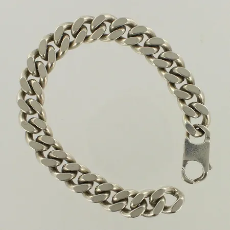 Panssariranneketju, leveys 12mm, pituus 220mm, 925, paino 74,5g