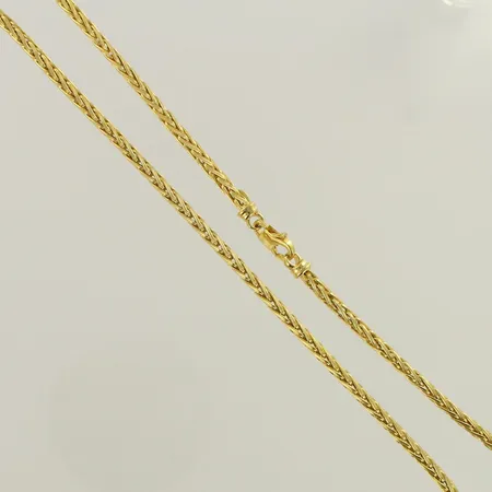 Kaulaketju, pituus 42cm, 585, paino 9,2g 