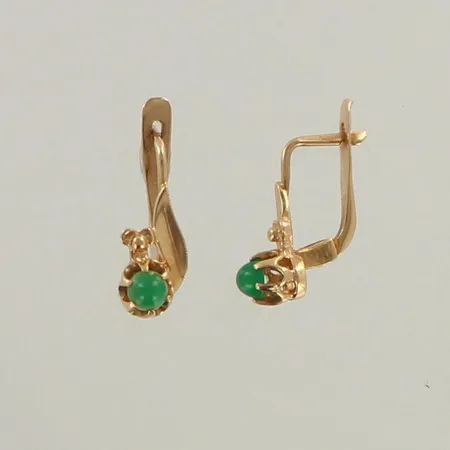 Kivikorvakorut, korkeus 17mm, 585br, paino 3,0g 