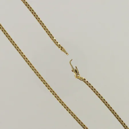 Viallinen kaulaketju, 585, paino 6,1g
