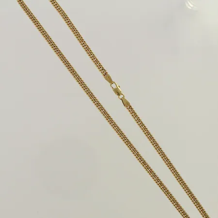 Panssarikaulaketju, pituus 45,5cm, 585, paino 8,6g 