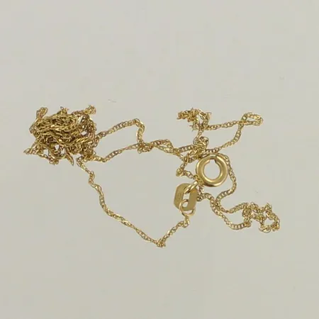 Viallinen ketju, 585, paino 0,8g 