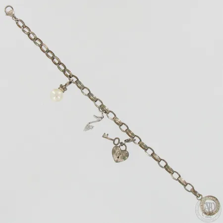 Rannekoru ja kolme maskottia, Thomas Sabo, pituus 22cm, 925br, paino 23,1g  