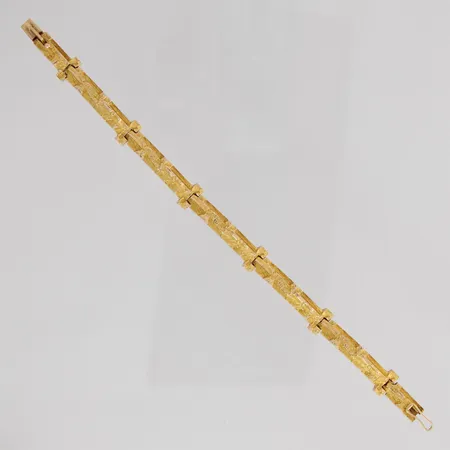 Rannekoru Lapponia Koru, design Björn Weckström, pituus 185mm, vuodelta 1966, 585, paino 25,2g 