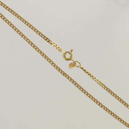 Panssarikaulaketju, leveys 2mm, pituus 64cm, 585, paino 7,3g